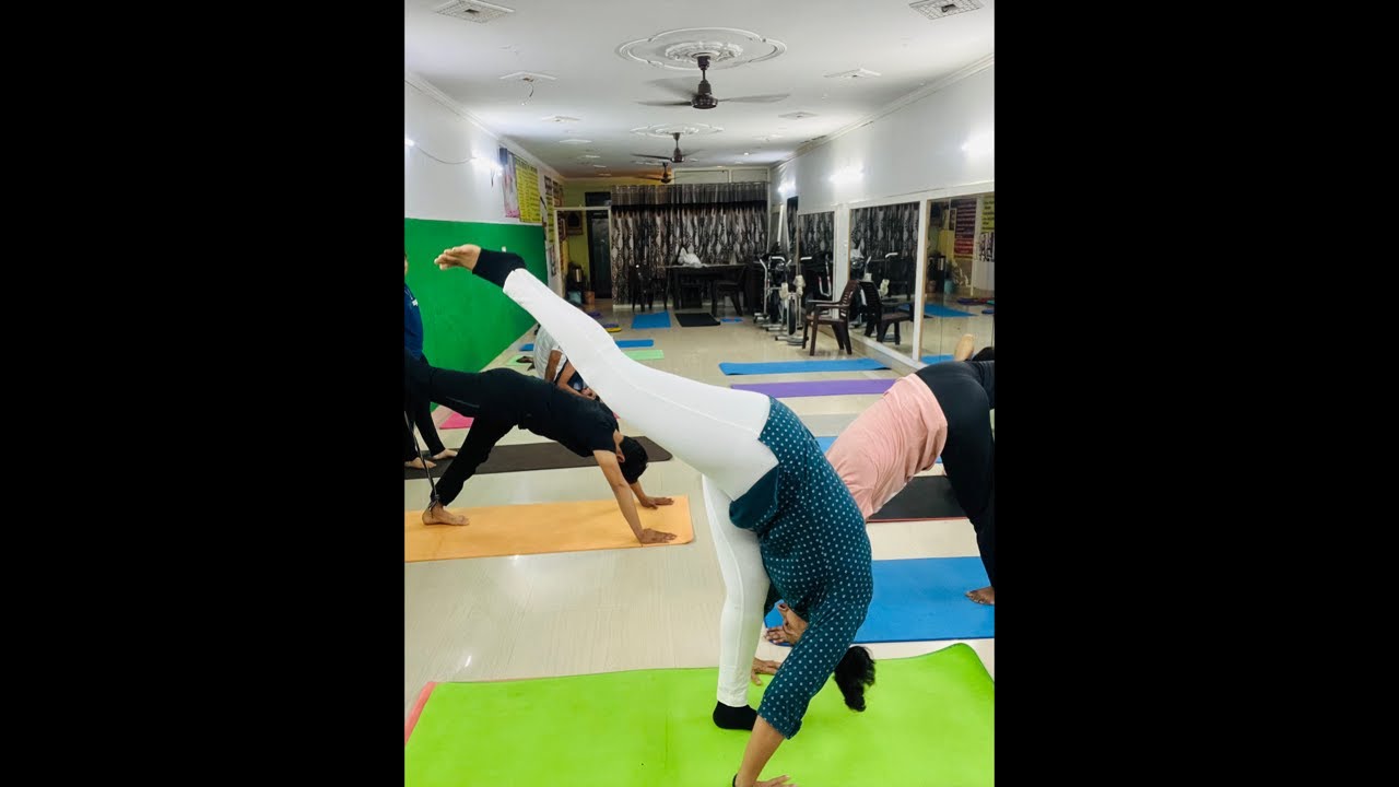 Yoga session with Dr. Sandhya