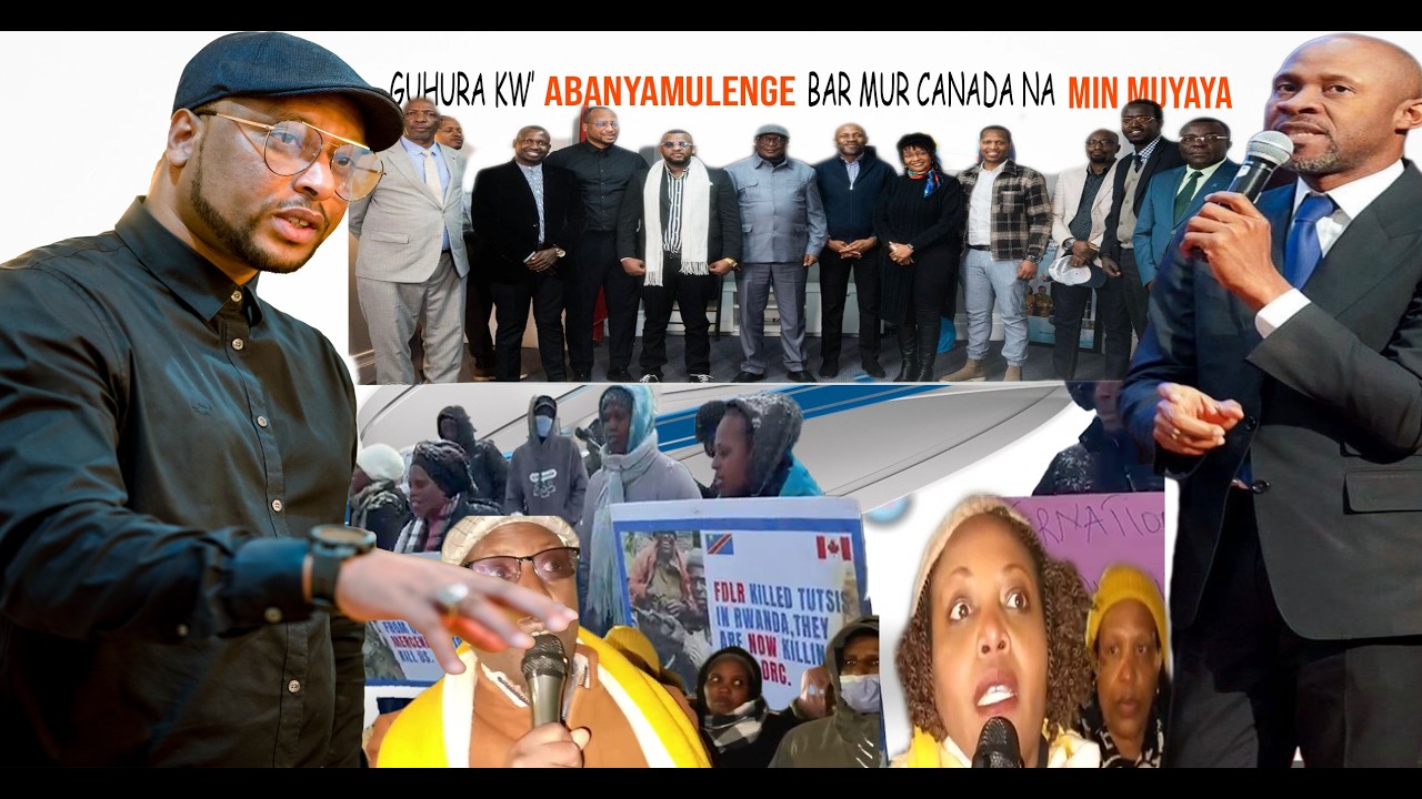 GISARO….UMUBONANO WA Min MUYAYA N’ABANYAMULENGE BATUYE CANADA 🇨🇦 UKO WAGENZE NIBZO BAGANIRIYEHO