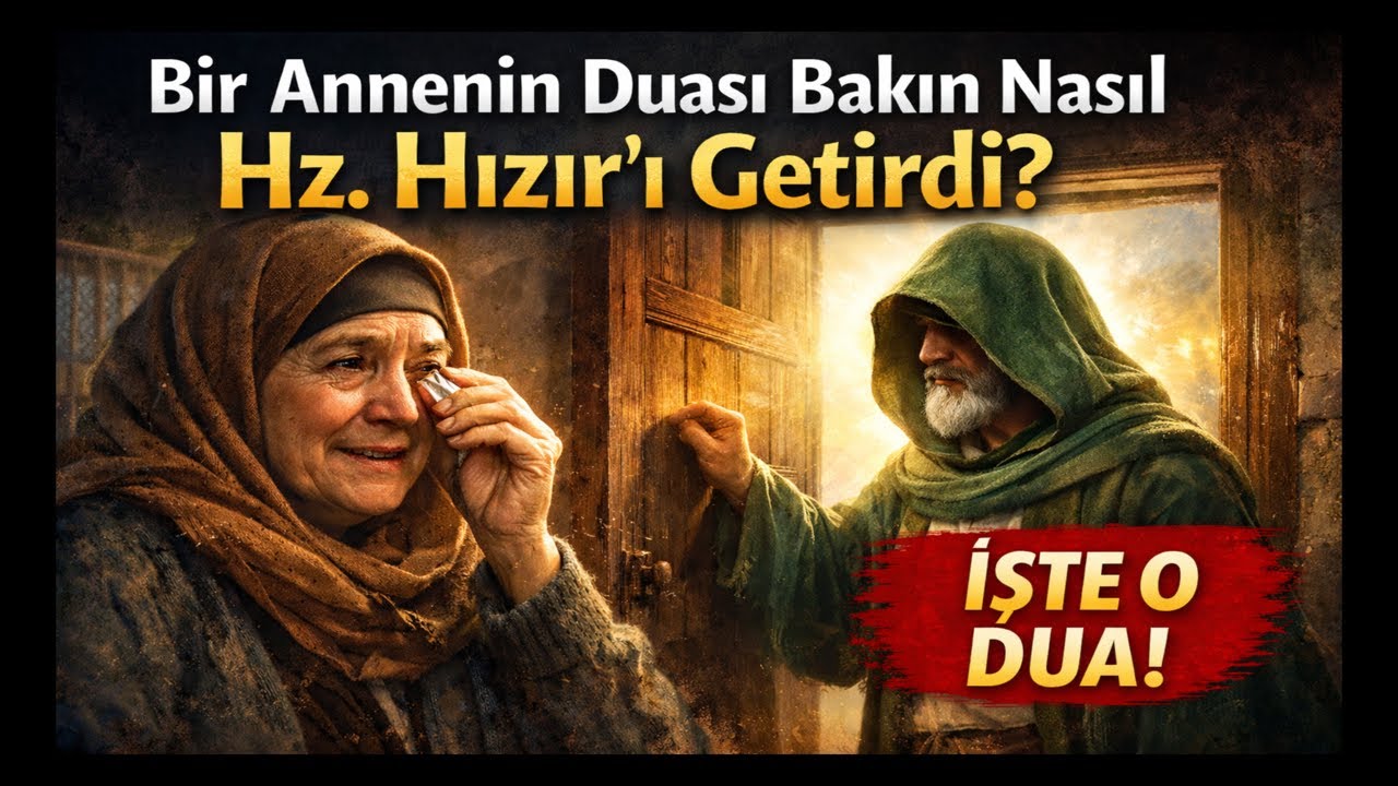 Bir Annenin Duasıyla Hızır Aleyhisselâm Kapıya Geldi! (İşte O Dua!) | İbretlik Hikâye