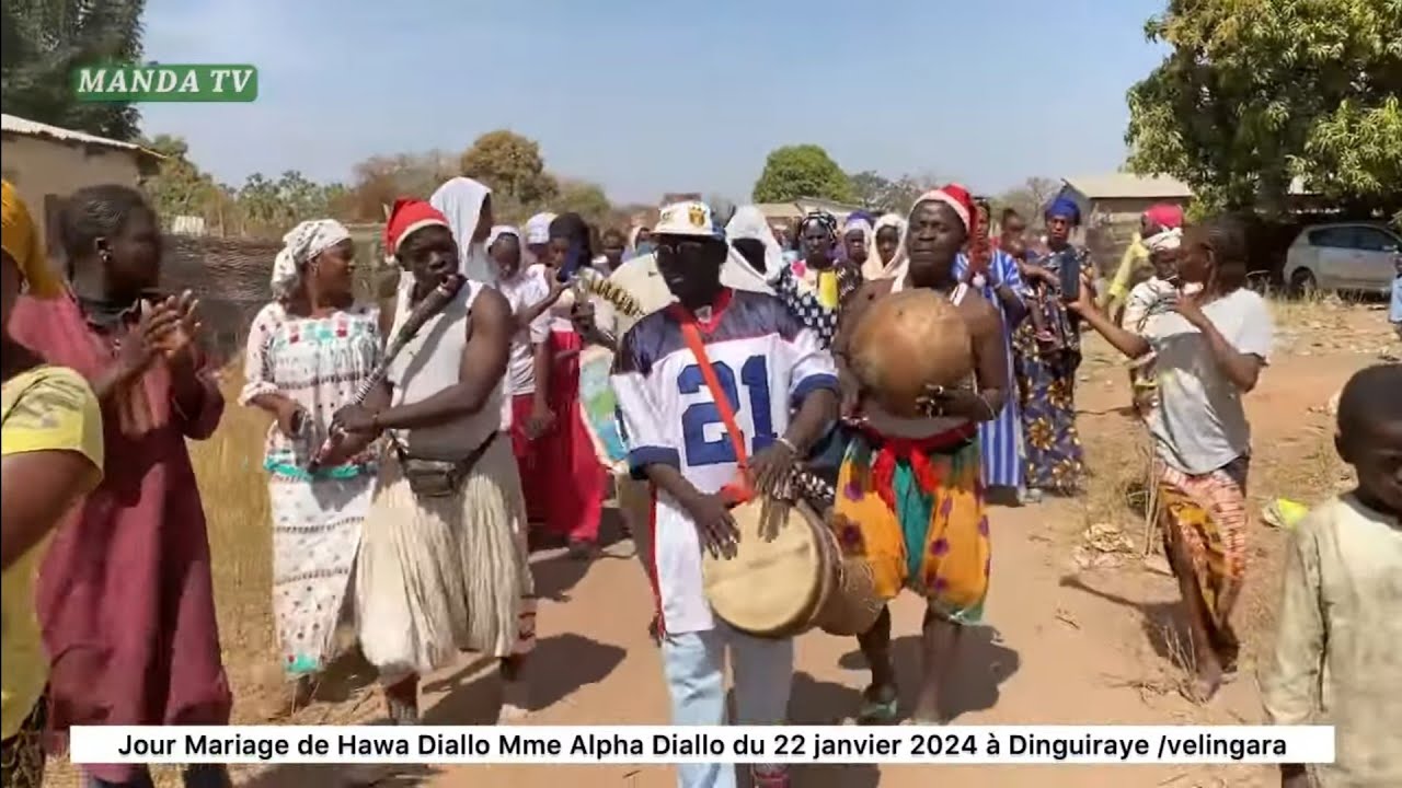 Jour Mariage de Hawa Diallo Mme Apha Diallo du 22 Janvier 2024 à Dinguiraye