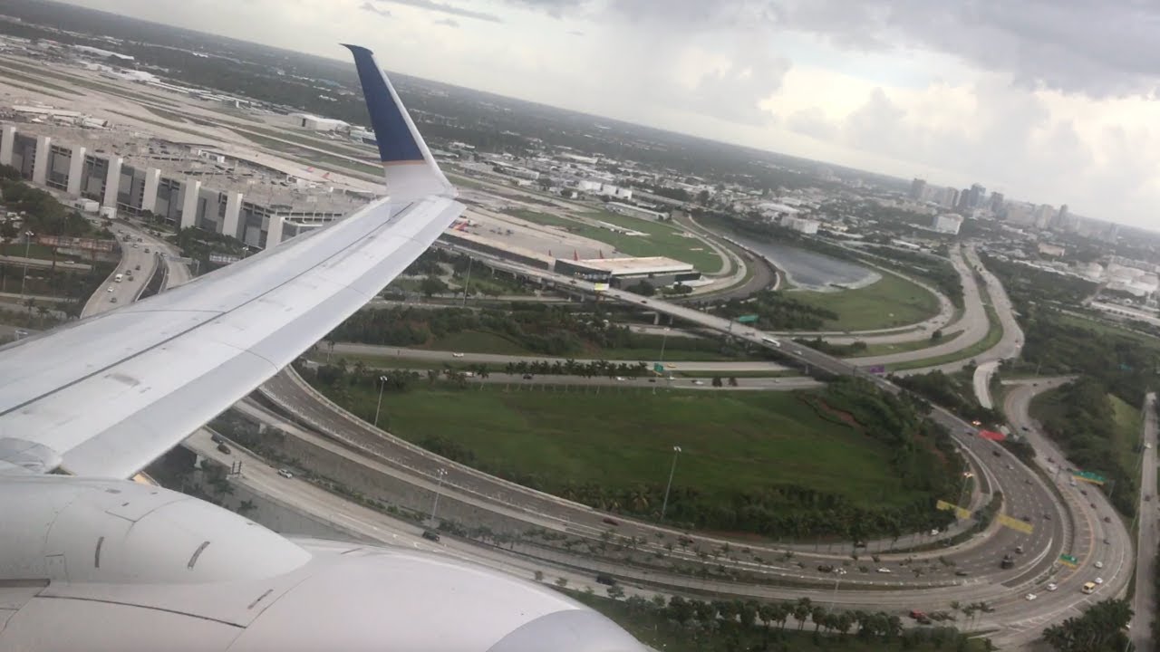 MAX Power Takeoff - United Airlines 737-900ER Takeoff at Fort Lauderdale (FLL)