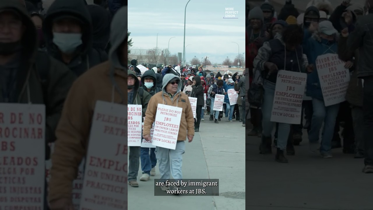 Рабочие-иммигранты на предприятии JBS рискуют быть депортированными, чтобы объявить забастовку.