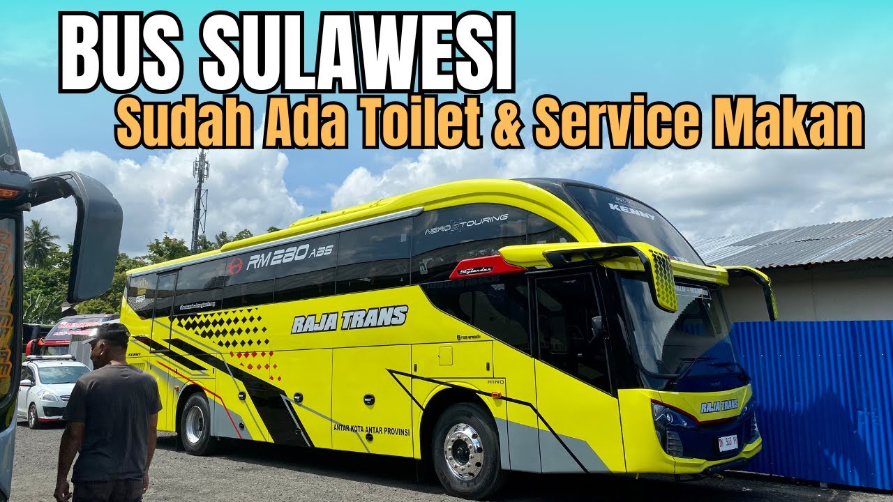 RAJA TRANS RILIS LAGI BUS TERBARU, SKYLANDER R22 HINO RM 280