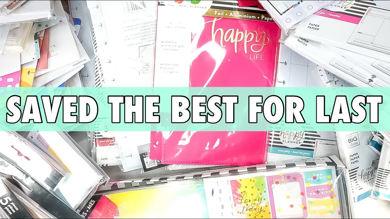Unopened Happy Planner Accessories?! Huge Destash for the Planner Community