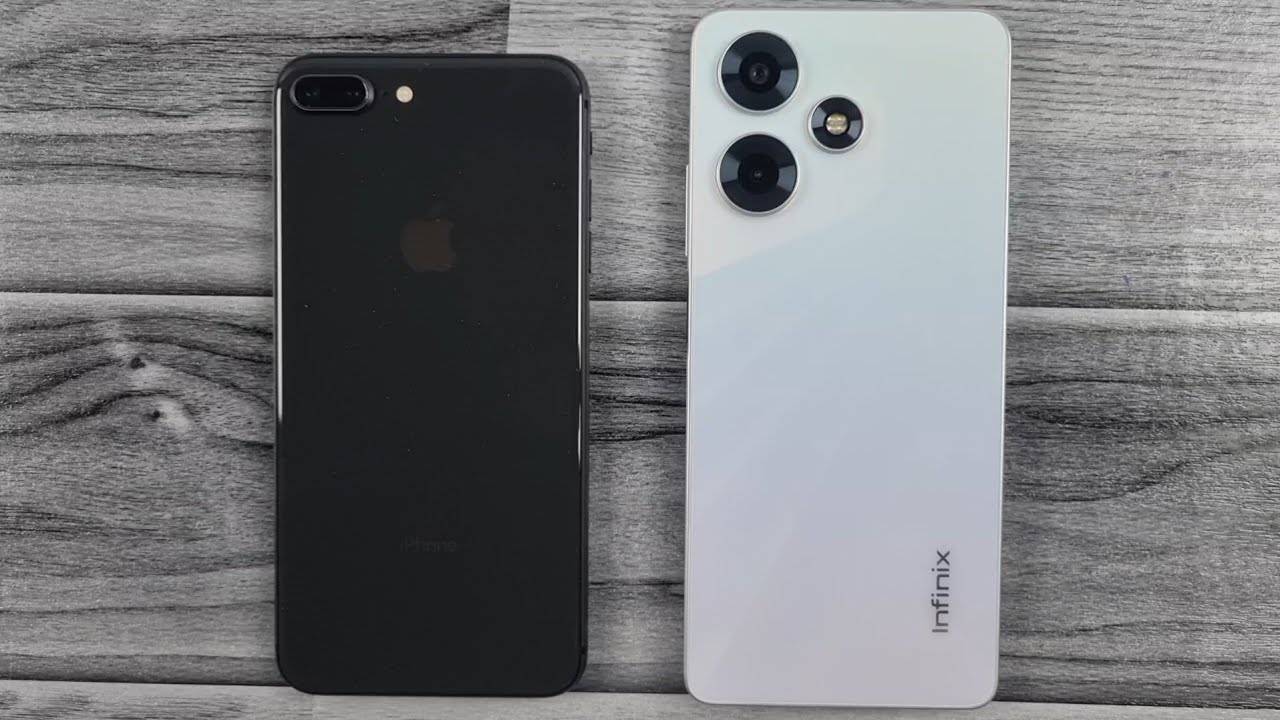 iPhone 8 Plus Vs Infinix Hot 30