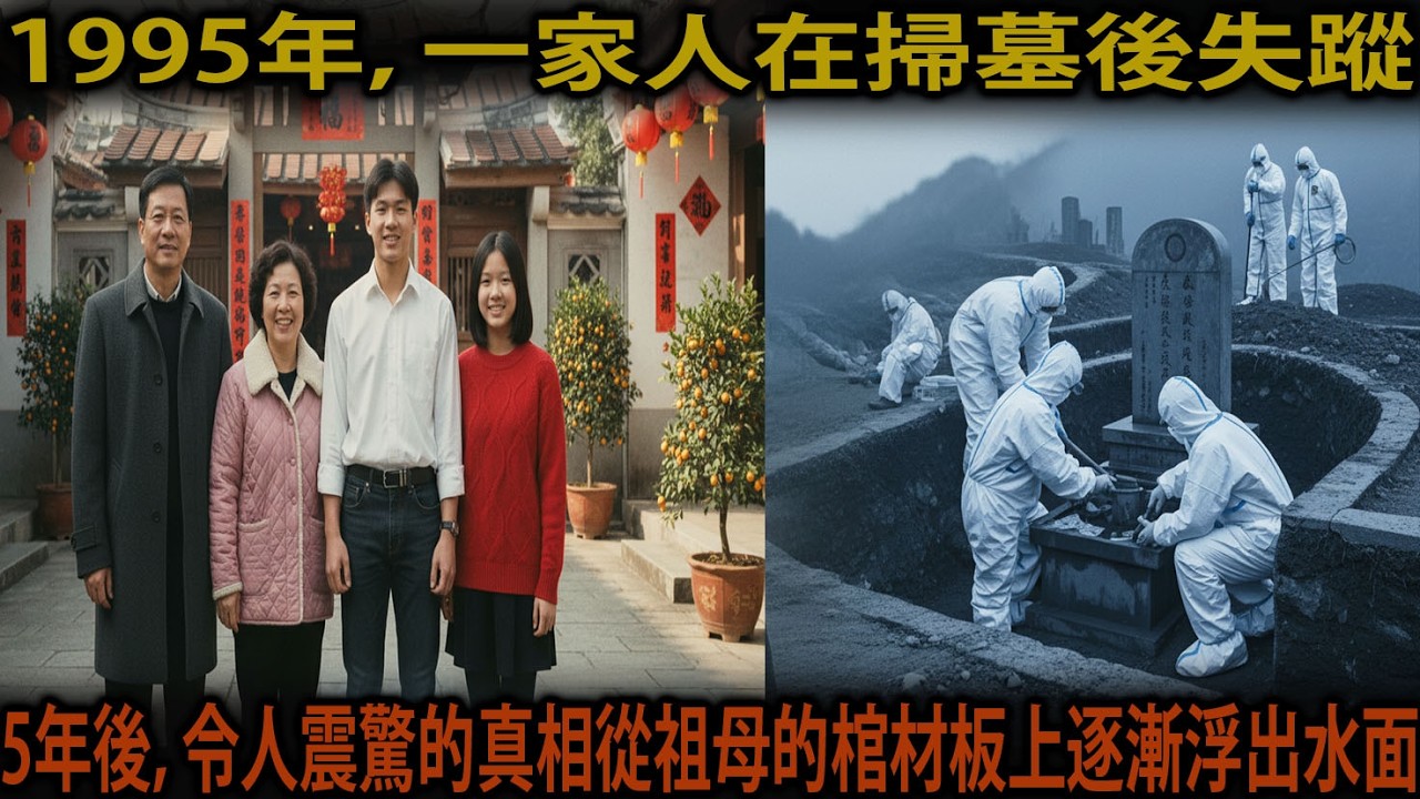 1995年春節，掃墓後失蹤的一家人... 5年後在祖母的棺材板上以駭人的模樣被發現ㅣ驚悚故事ㅣ好看的小說 | 懸疑案件 | 失蹤案件