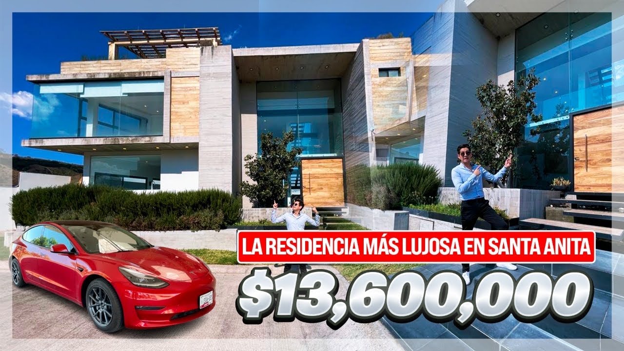 Única Residencia de Lujo en Santa Anita, Zona El Palomar, Punto Sur, Zapopan, Jalisco.$13.6 Millones