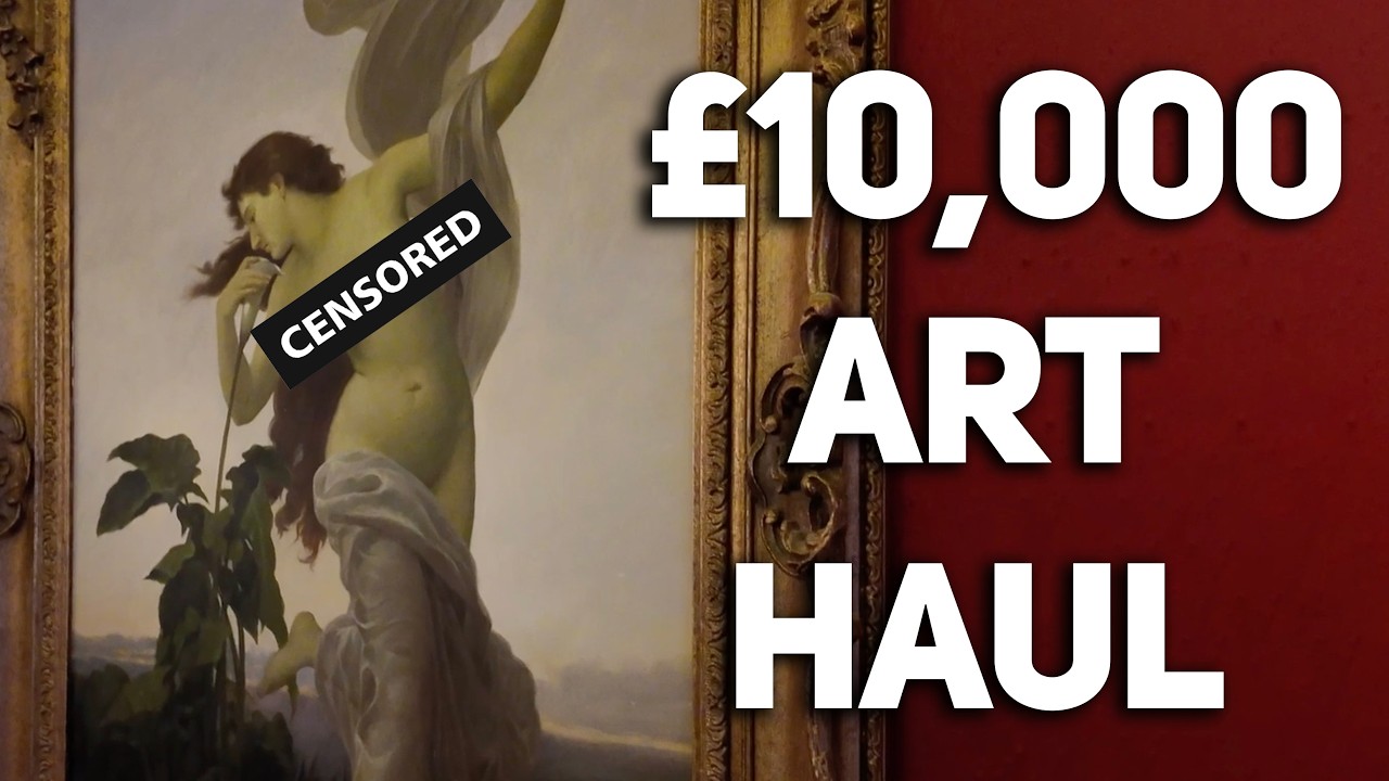 Collecting our £10,000 paintings