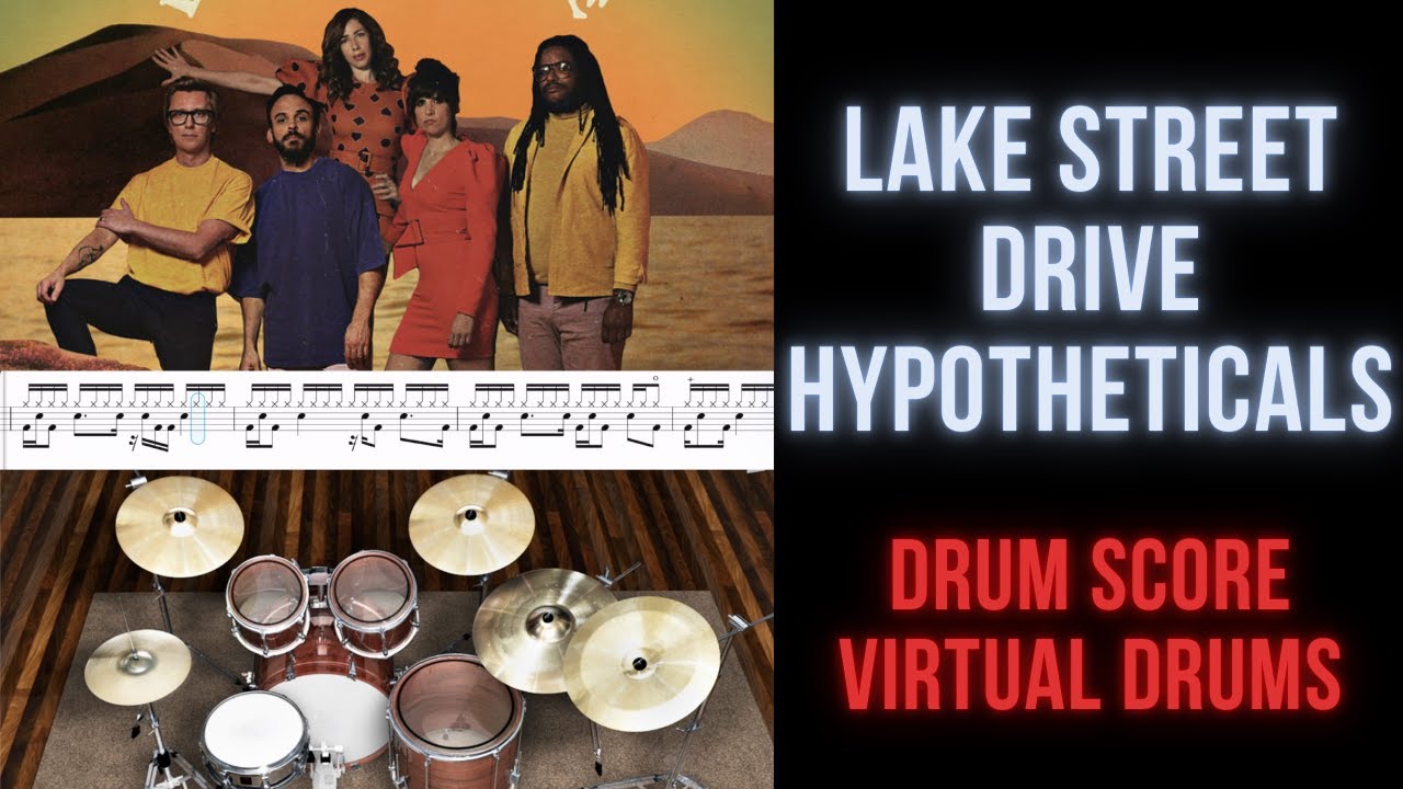Lake Street Dive - Hypotheticals (Drum Transcription Sheet Music Score, Virtual Drums)