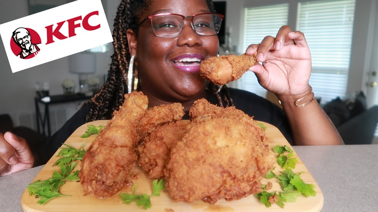 COPYCAT KFC FRIED CHICKEN RECIPE + MUKBANG 먹방