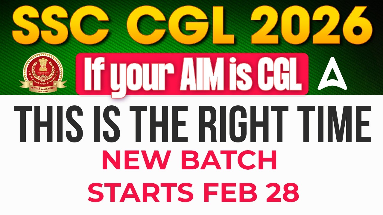 Target SSC CGL 2026 | Right Time to Start Preparation | Best CGL Batch in Tamil