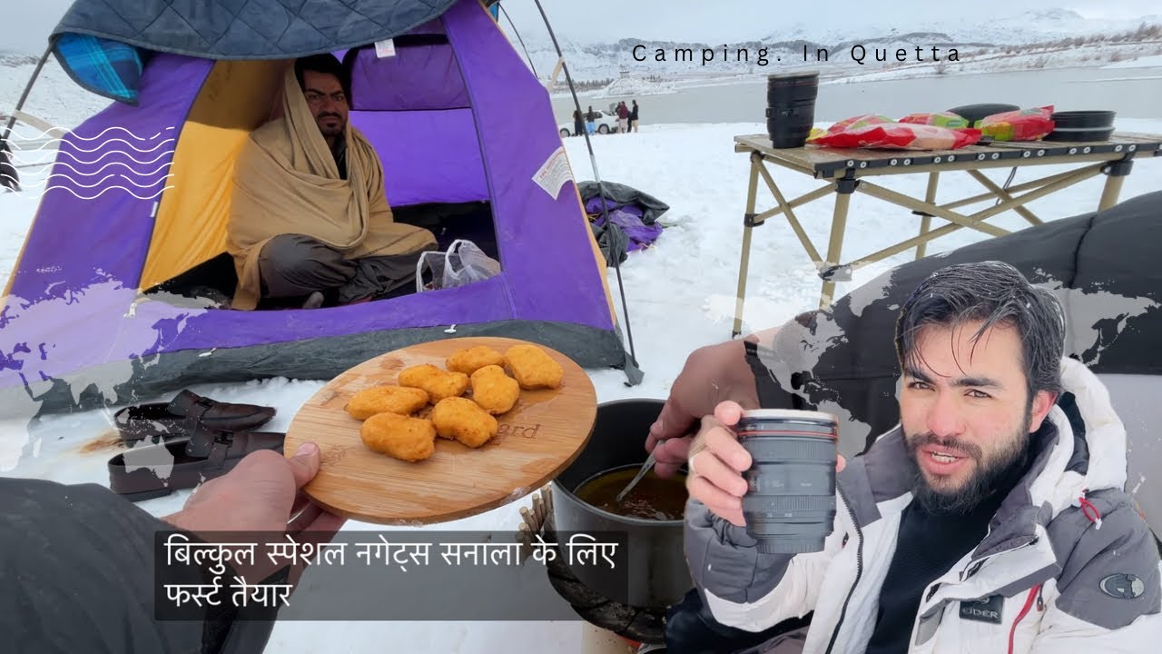 Hana Gil main khub Surat snowfall Or Cooking | Ka Jadu Nuggets or Coffee Ka sat vlog # 5