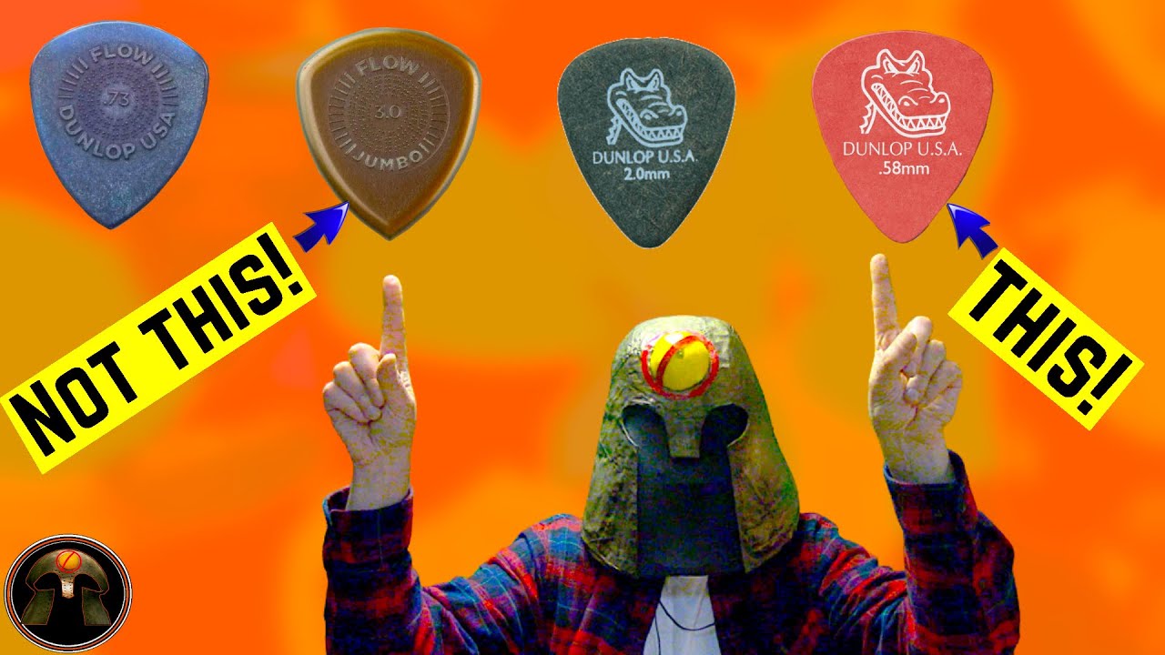 Playing Metal with the right pick 🎸