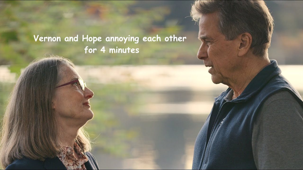 Virgin River / Hope and Vernon being married for 4 minutes