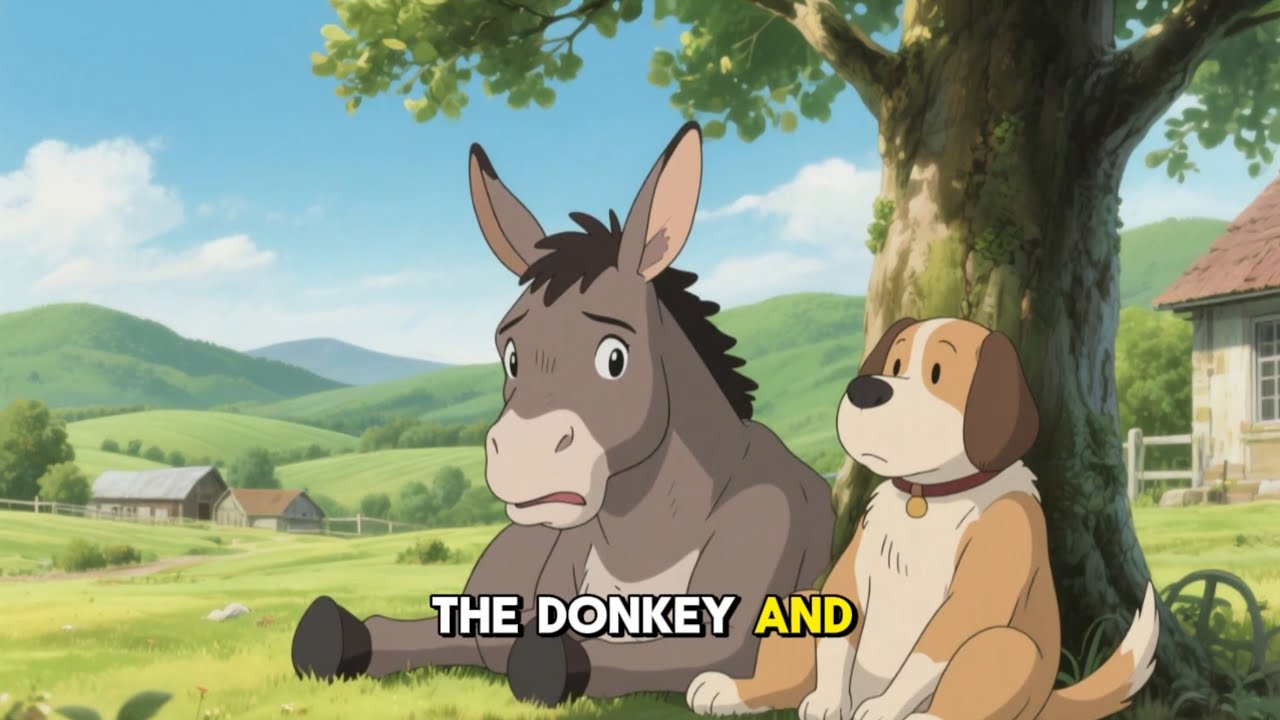 The Donkey and the Dog Story | Powerful Moral Story About Responsibility