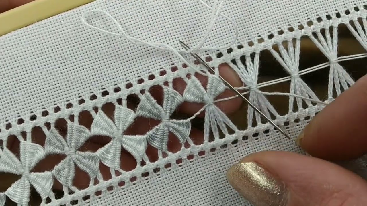 КРАСИВАЯ вышивка| Мережка| Hand embroidery|