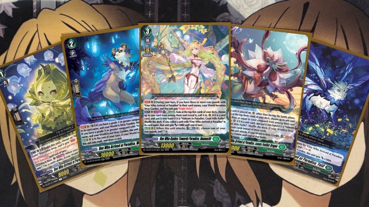 Мой профиль колоды Nannaclir Cardfight Vanguard на октябрь 2025 г.