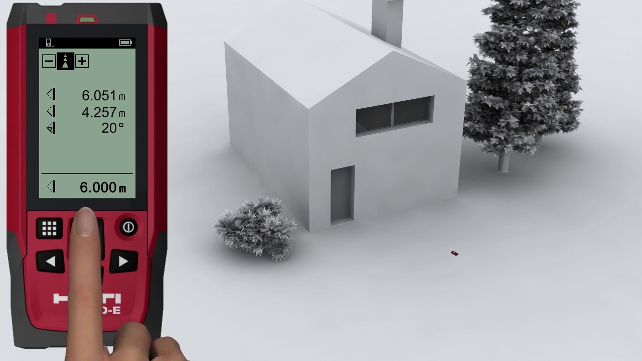 Hilti PD-E Vertical Indirect Measurements - a Hilti how-to-video