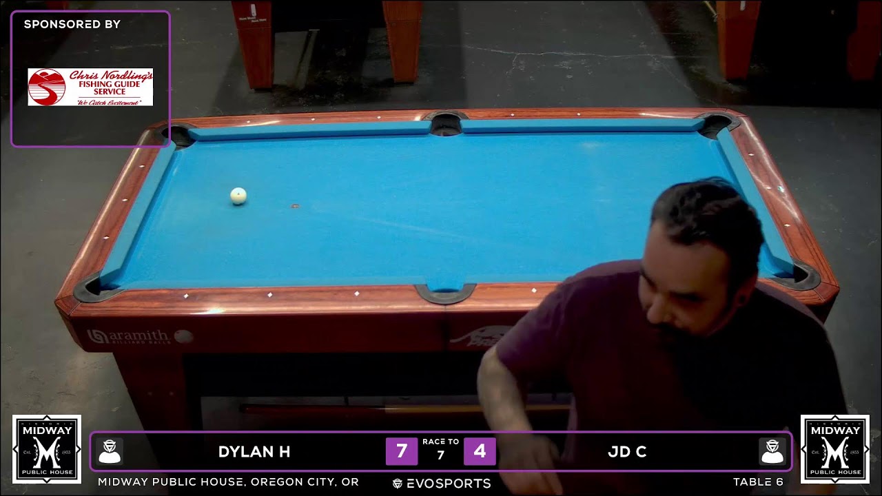 DYLAN H vs JD C - MIDWAY PUBLIC HOUSE - TABLE 6 | EvoSports