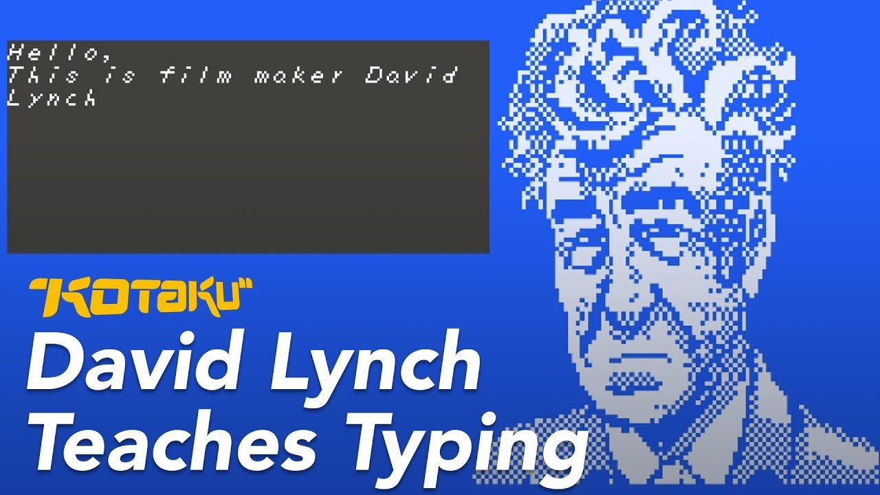 David Lynch Teaches Typing: Full Playthrough