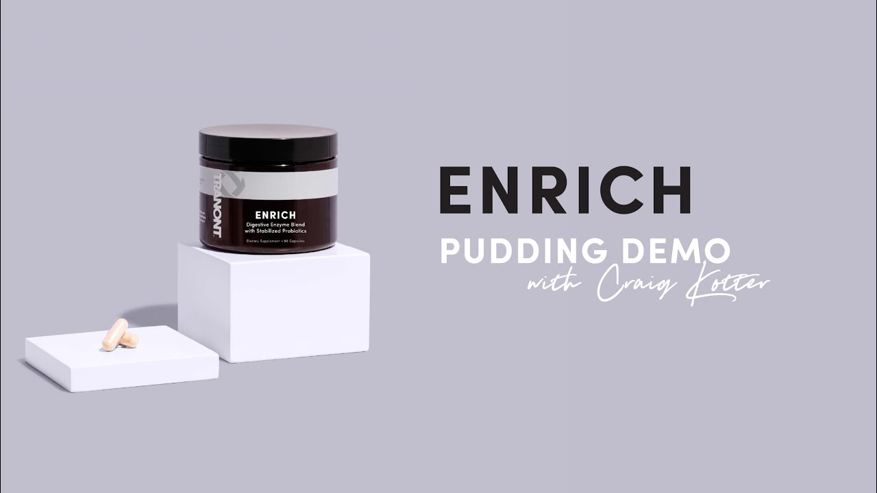 Tranont &bull; Enrich Pudding Demo