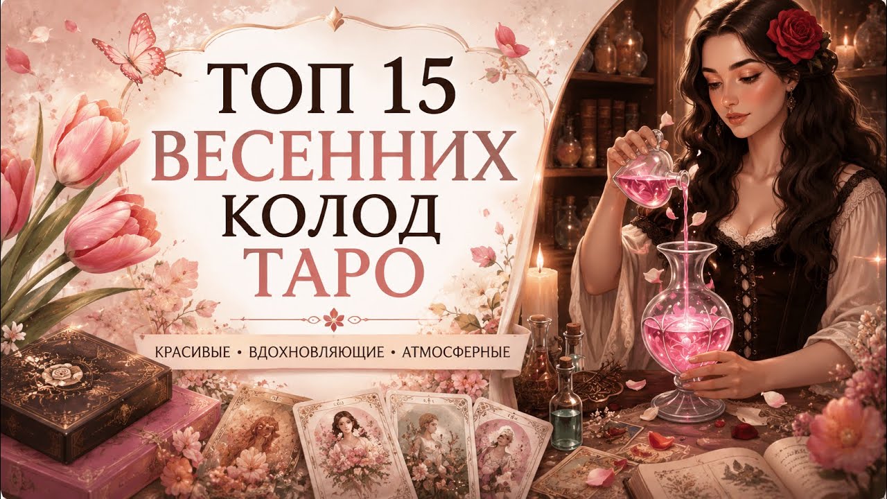 🌷ТОП-15 Весенних колод Таро🌷