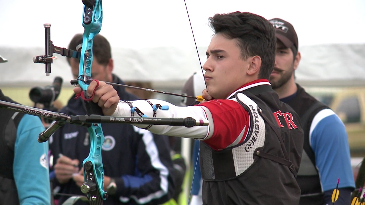 2017 recurve men team GOLD medal match | TUR vs. SLO