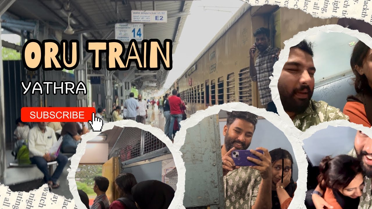  ആദ്യമായി ട്രെയിനിൽ കയറിയപ്പോൾ സംഭവിച്ചത് 😅| firtst train journey