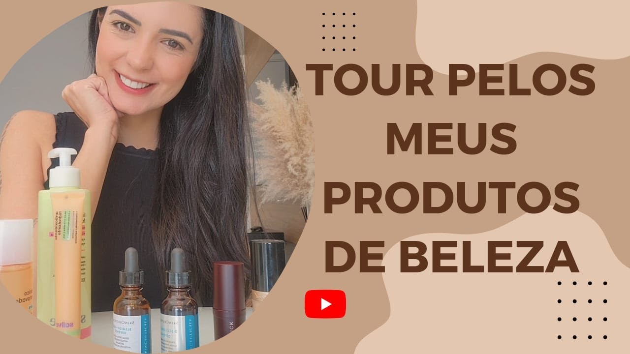 BELEZA E MINIMALISMO | Tour Pelos Meus Cosméticos