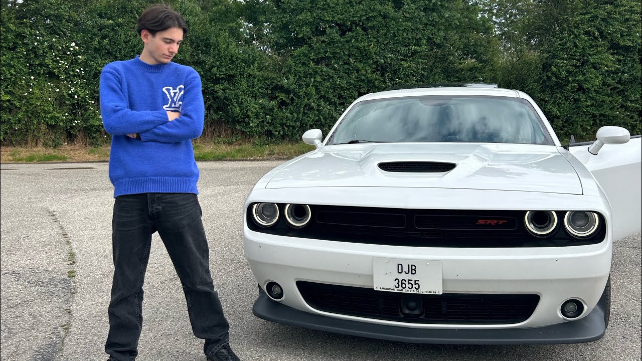 500 CV, 650 NM ! La Dodge Challenger SRT 💥