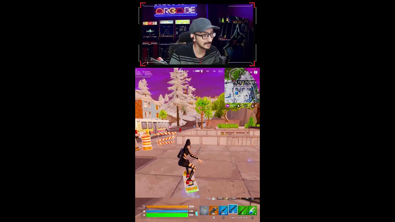 Fortnite with Fam! Getting them Wins.