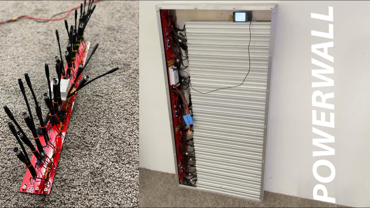 36v DIY POWERWALL  build project