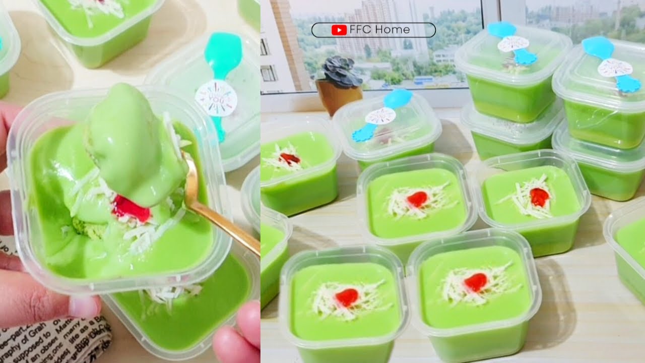 Beneran lumer di mulut❗️perpaduan dua rasa yang bikin nagih❗️dessert box viral pandan cheese lumer