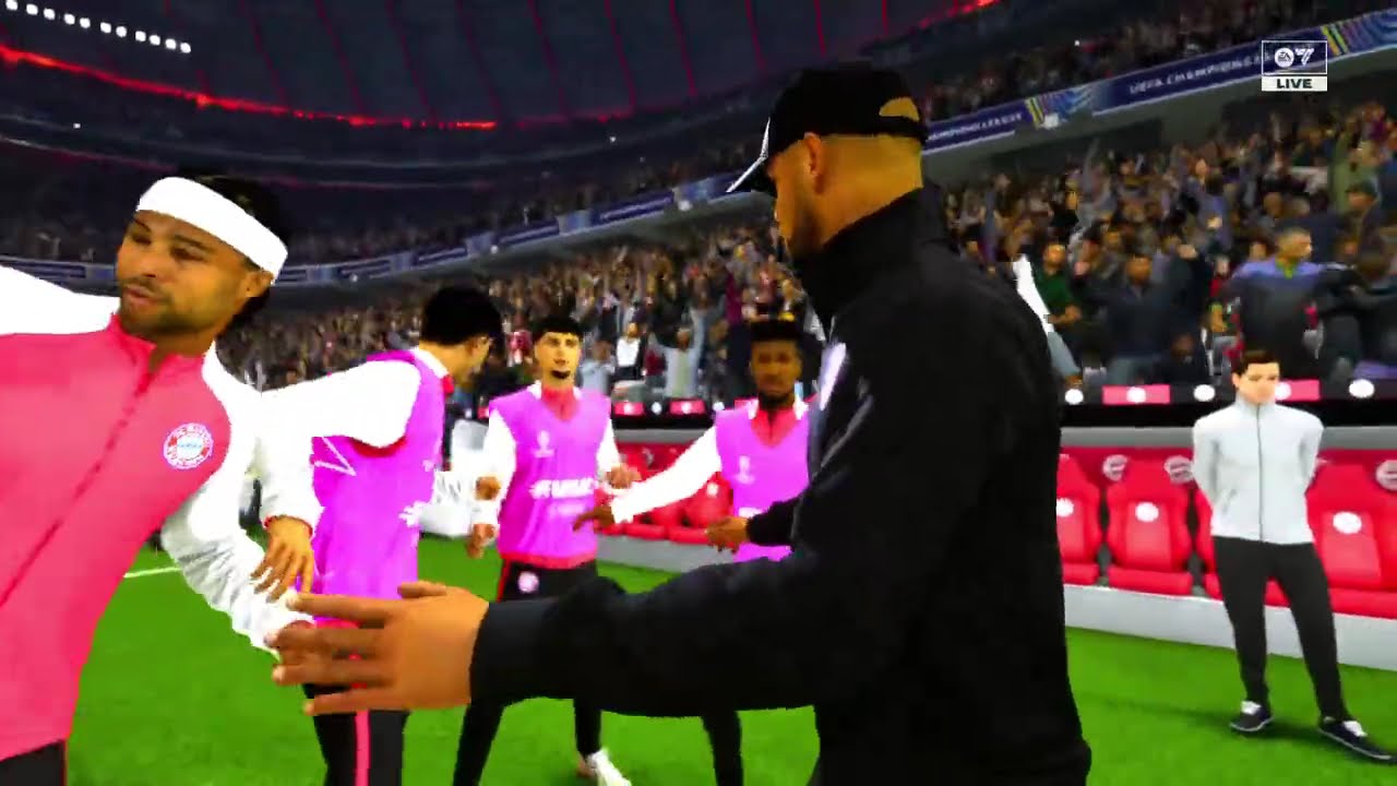 EA SPORTS FC · BAYERN vs. ARSENAL in UEFA CHAMPIONS LEAGUE MATCH!