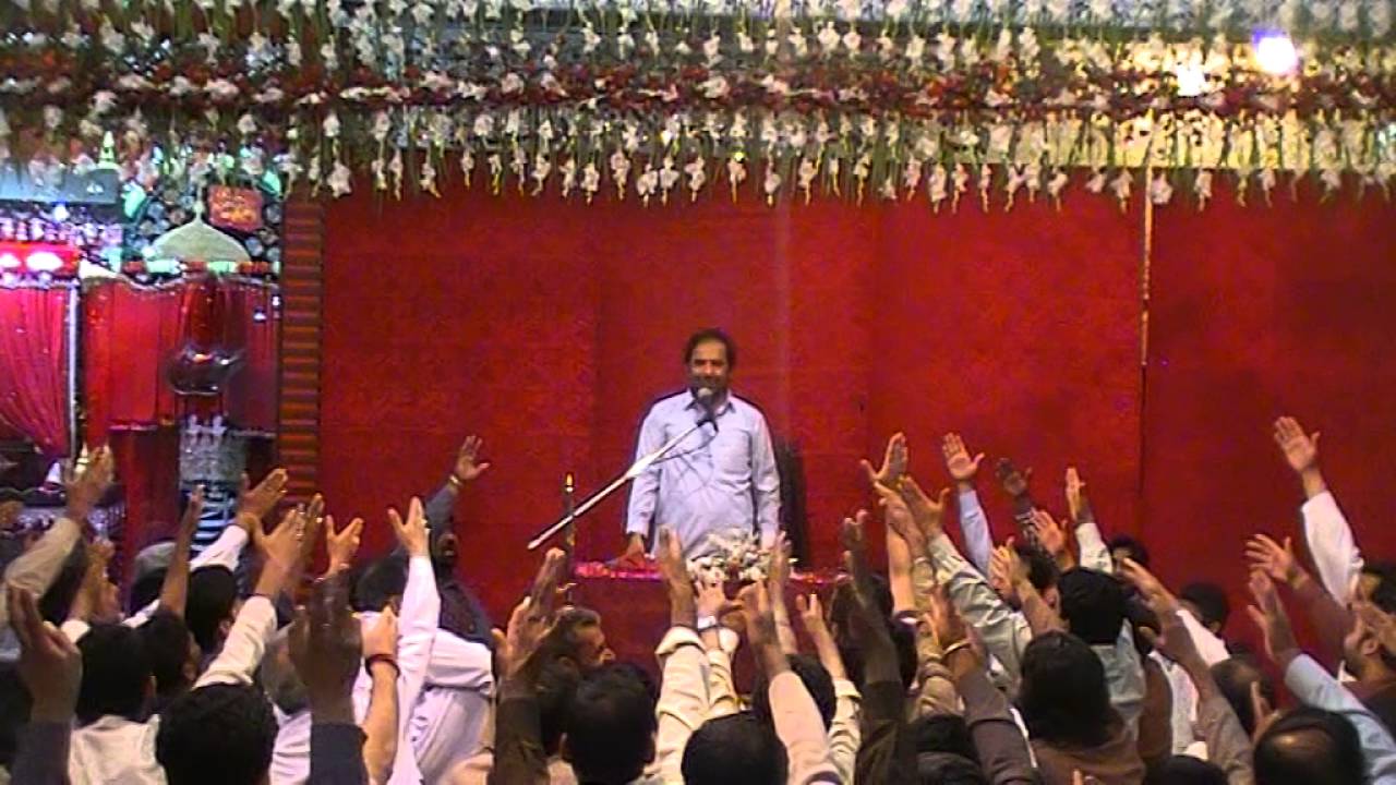 Allama Muhammad Abbas Rizvi At 13 Rajab Jashan 2016 Imam Bargah Qadeem Rawalpindi