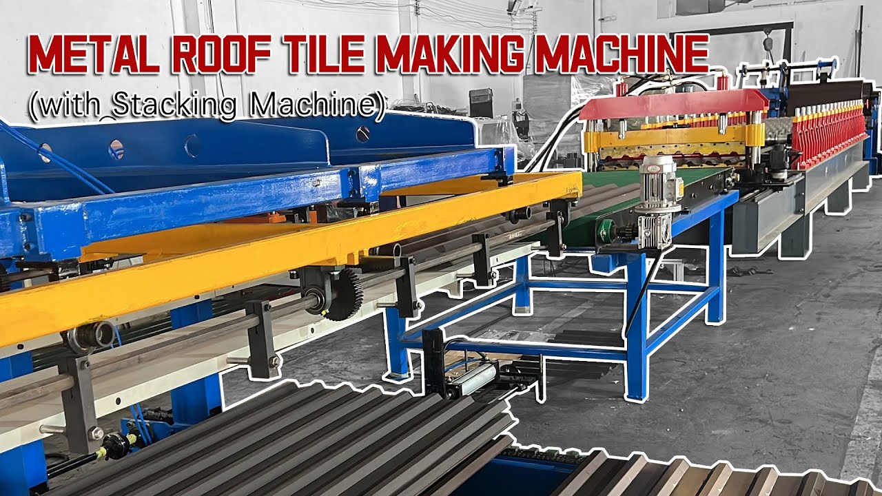 What Is Metal Roof Tile Roll Forming Machine? 2024 New Desigh Auto Package For Roof Sheet Machine