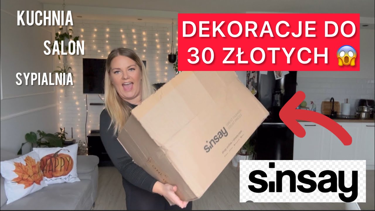 SINSAY🔥PIEKNE DEKORACJE DO 30 ZŁ.😱 KUCHNIA SALON SYPIALNIA💥💥💥