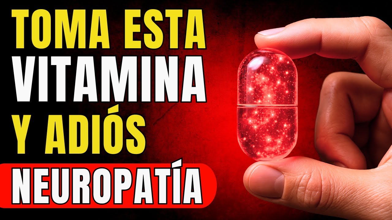 Esta Vitamina CONTROLA tus NERVIOS y FRENA la NEUROPATÍA