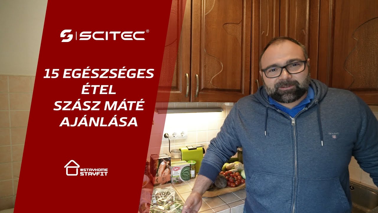 15 étel, hogy egészséges maradj a karanténban - Szász Máté ajánlása #stayhomestayfit