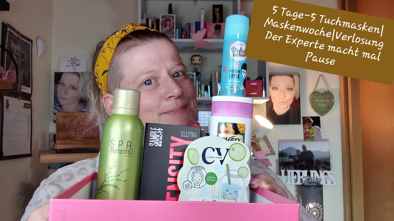 Maskenwoche/5 Tage-5 Tuchmasken/Ich teste/Verlosung