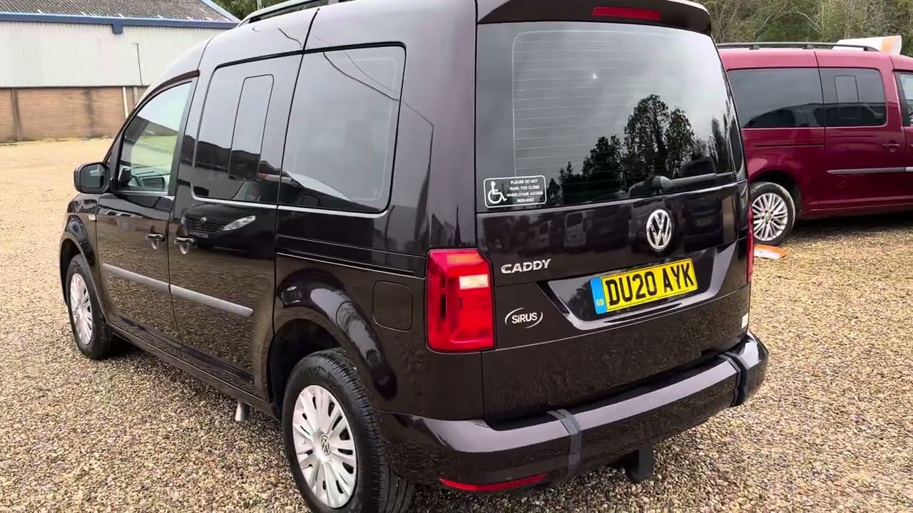 DU20 AYK VW Caddy Driver Transfer Automatic WAV Wheelchair Accessible Vehicle