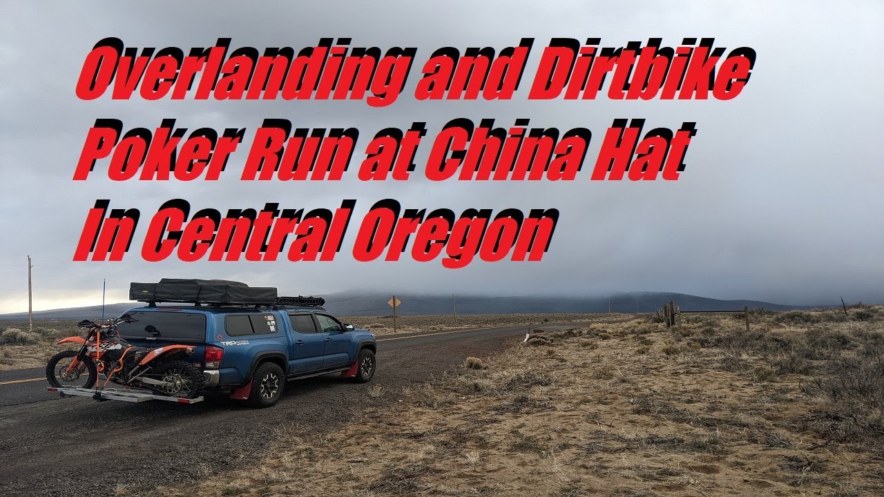 Overlanding and Dirtbike Poker Run in Central Oregon