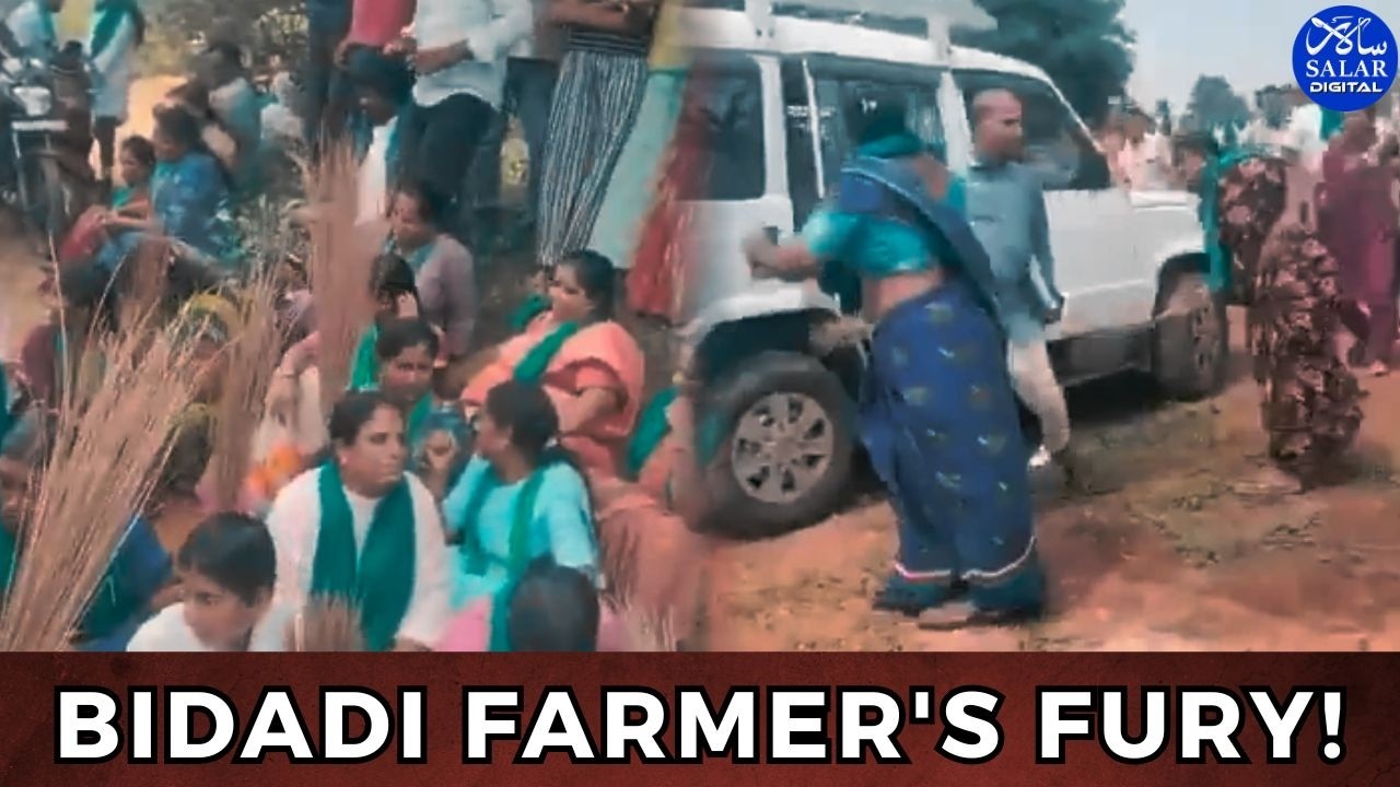 Bidadi Township Row: Farmers Attack Survey Officials With Stones & Brooms