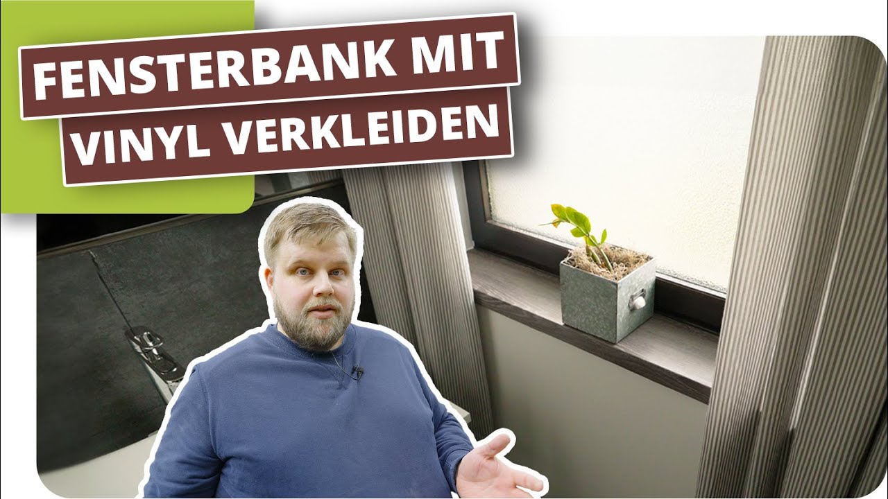 Fensterbank verkleiden
