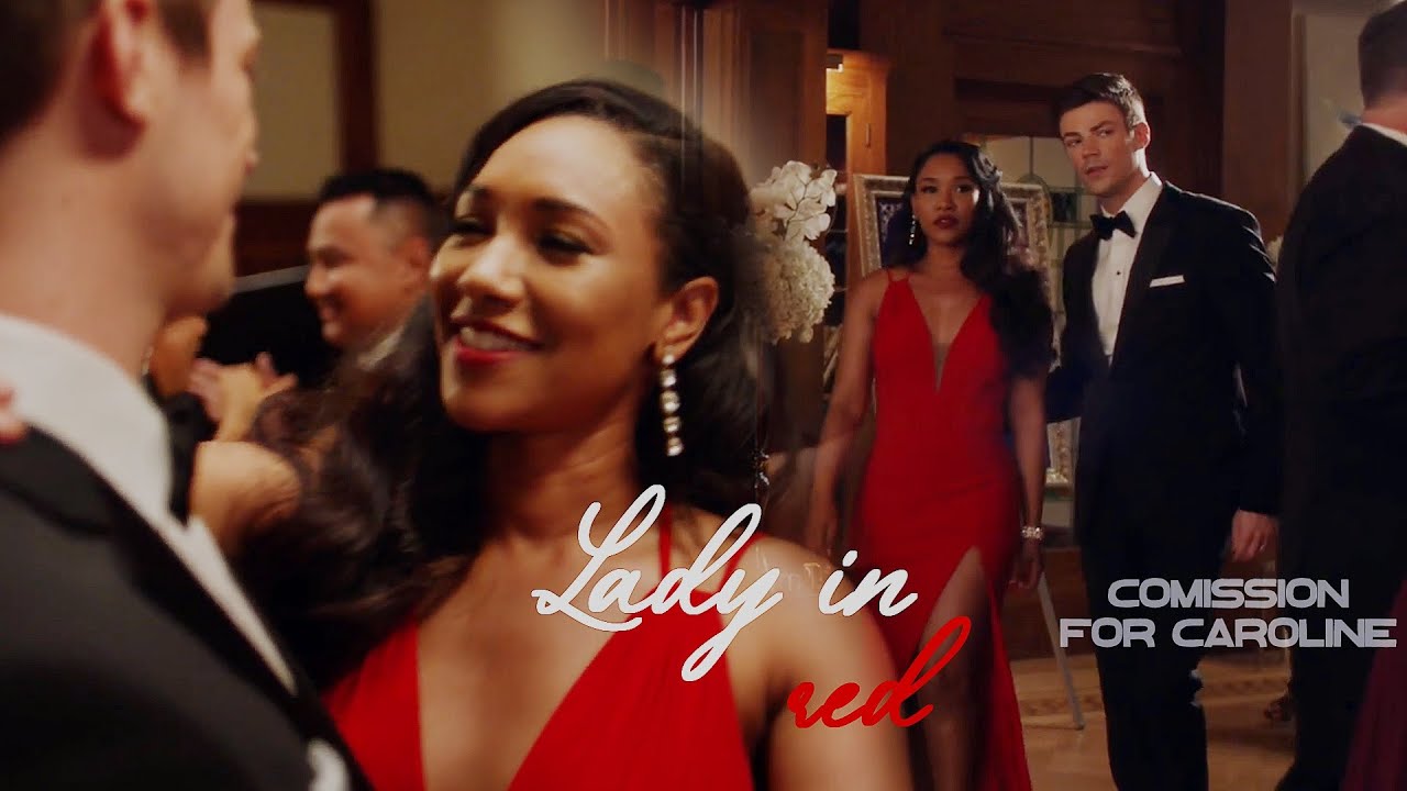 Barry Allen/Iris West-Allen| lady in red [commissioned for Caroline]
