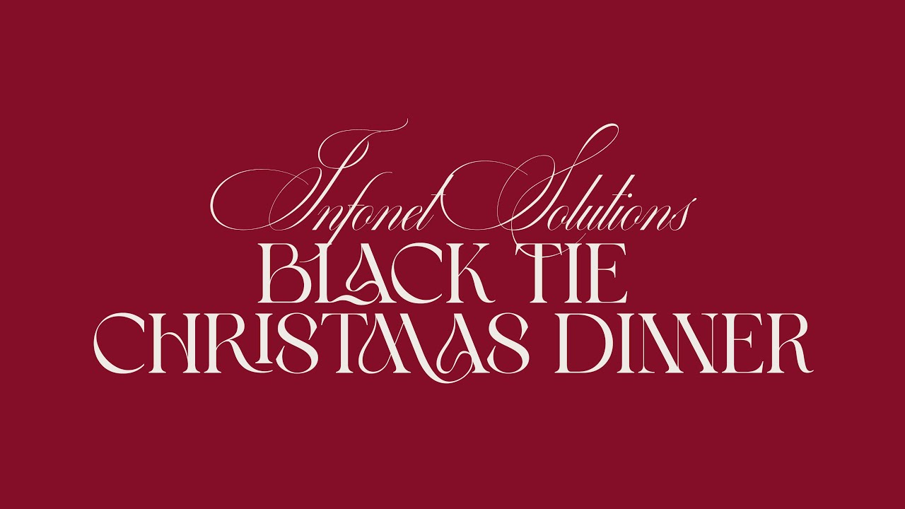 Infonet Solutions Black Tie Christmas Dinner 2025
