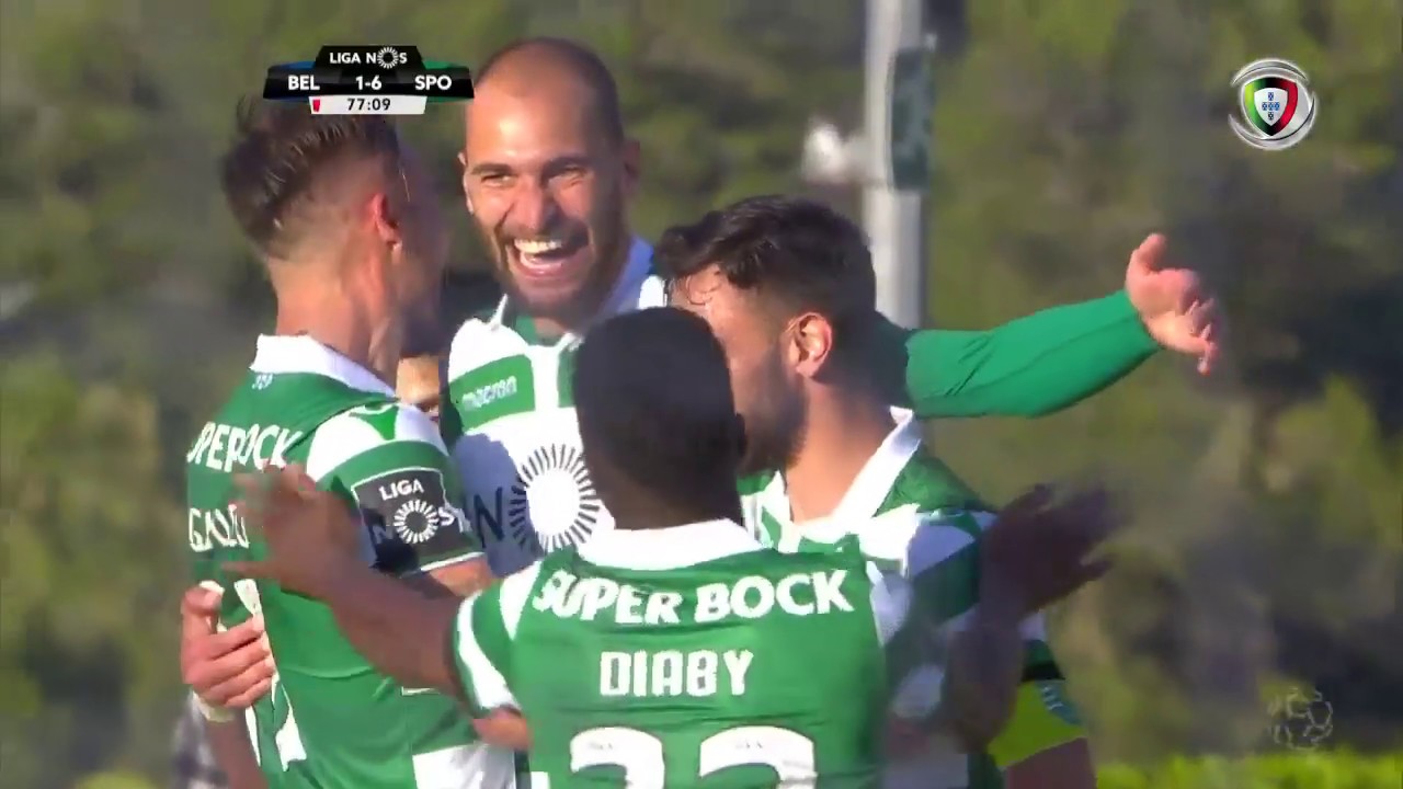 Goal | Golo Bas Dost: Belenenses 1-(6) Sporting (Liga 18/19 #32)