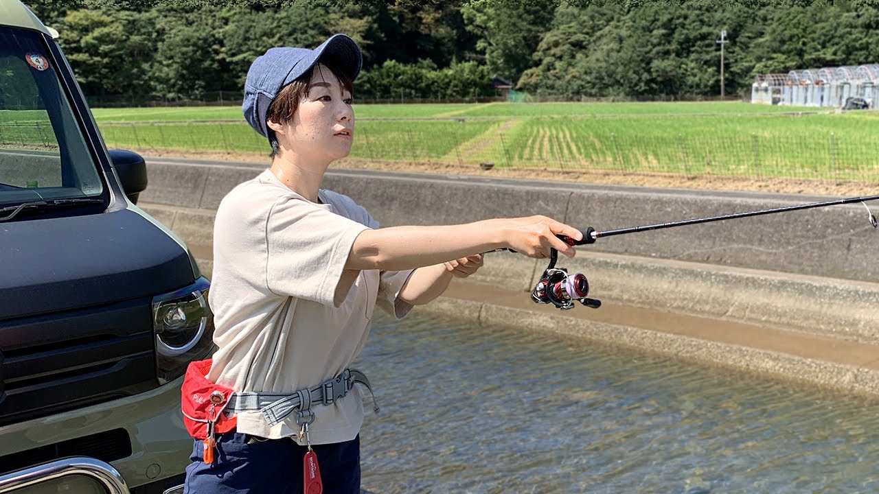 【田舎の釣り暮らし】用水路で釣った魚をつまみに晩酌