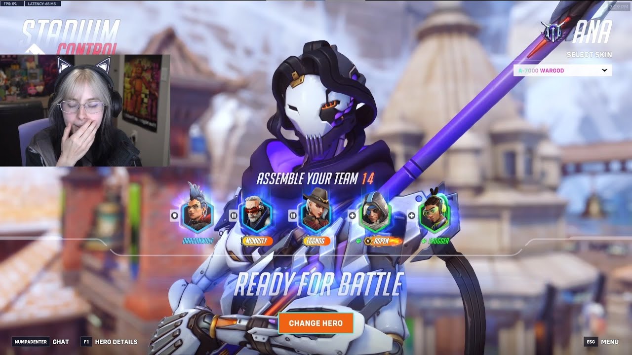 ASPEN ANA GOD - OVERWATCH 2 STADIUM GAMEPLAY SEASON 17