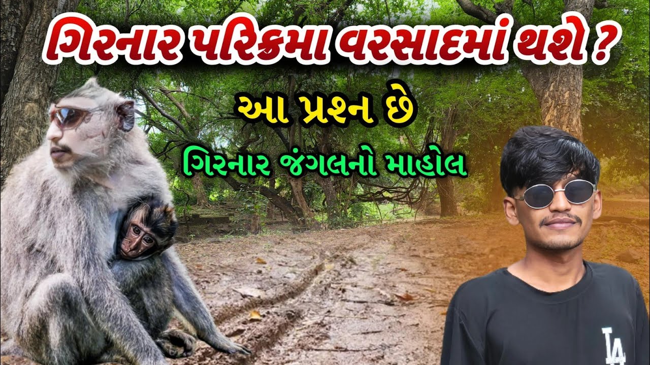 My First Vlog in Junagadh / lili parikrama beautiful please in world..
